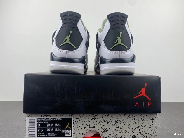 Rep Air Seafoam 4 Jordan AQ9129-103 WMNS 0711